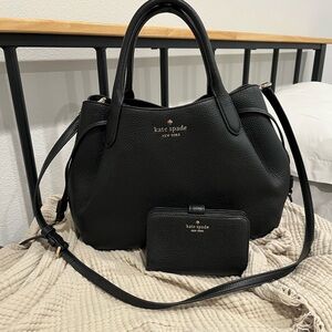 Kate Spade Large Dumpling Bag and Wallet